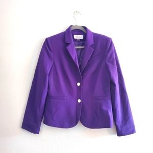 Calvin Klein Purple Blazer